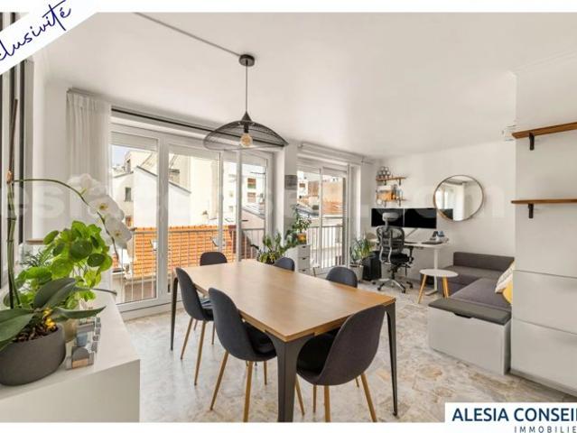 3 PIECES 62 m2 entre ALESIA et MONTSOURIS