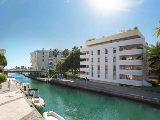 3 pièces 66m2 Marina B Port Fréjus