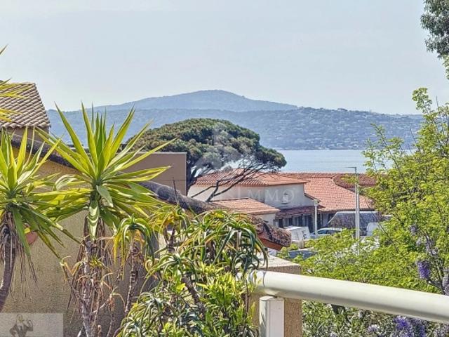 3 PIECES TERRASSES VUE MER PROCHE CROISETTE SAINTE MAXIME