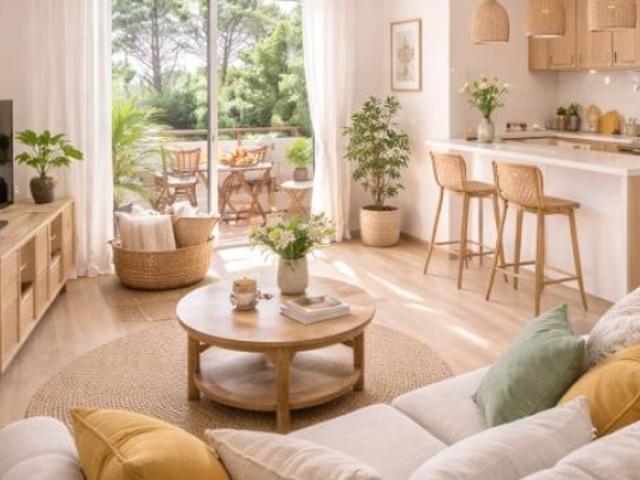 3 PIECES TRAVERSANT Parc Bordelais 2 TERRASSES & PARKING