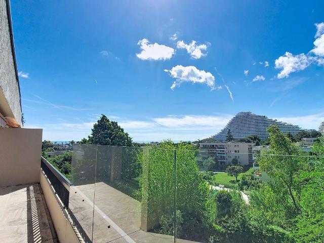 3 Pieces Vue Mer dernier etage 65m² Villeneuve Loubet