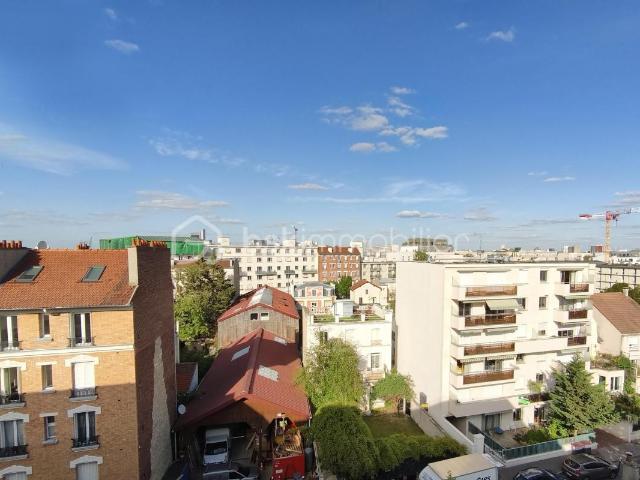 3 pièces au 6ième et dernier étage avec asc vue dégagée et sans vis à vis
