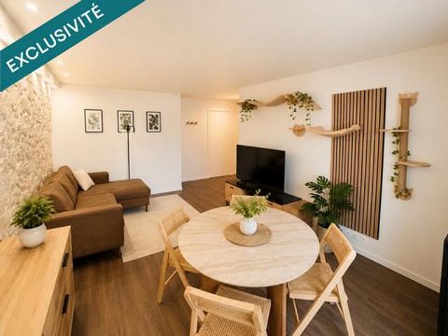 3 pièces avec balcon et parking à 2 min du T12
