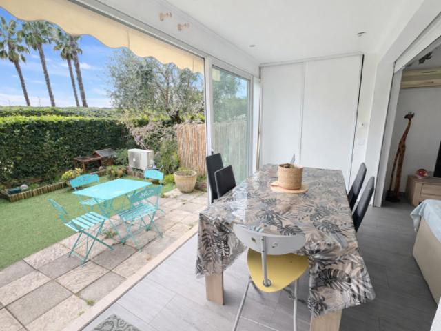 3 pièces avec jardin Résidence calme Nice Ouest