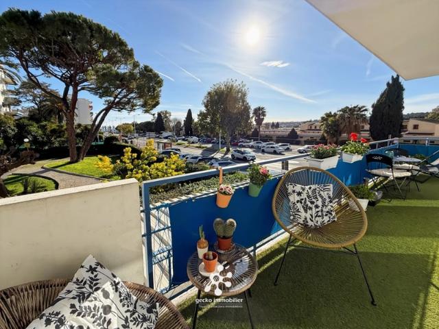 3 pièces avec parking et cave à Cagnes sur Mer