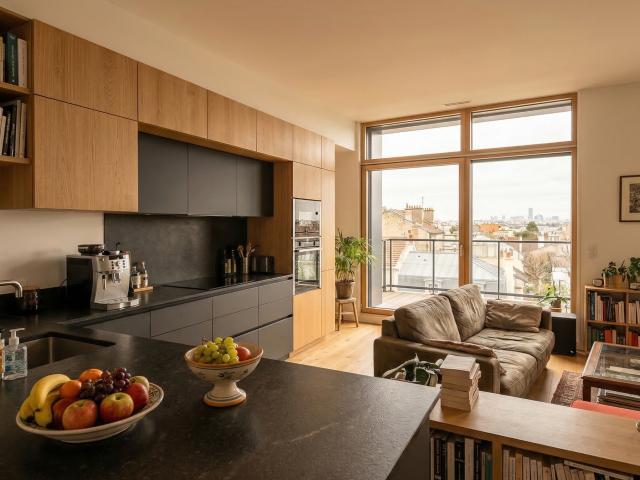 3 pièces de 60m2 au plan parfait ·Saint Cloud