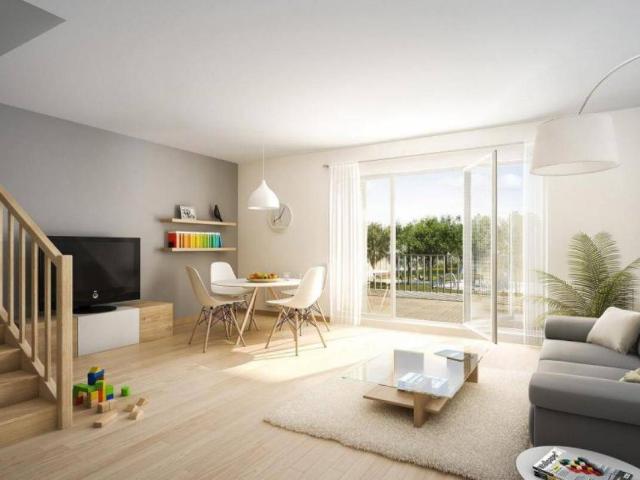 3 PIÈCES de 61m² + EXT S DE 7m² + PKG s