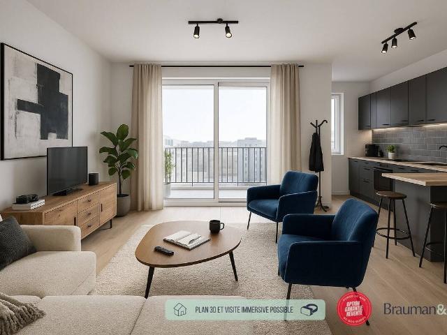 3 PIÈCES de 67m² + EXT s de 8m² + PKG s