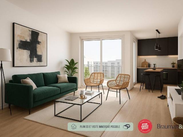 3 PIÈCES de 67m² + EXT s de 8m² + PKG s