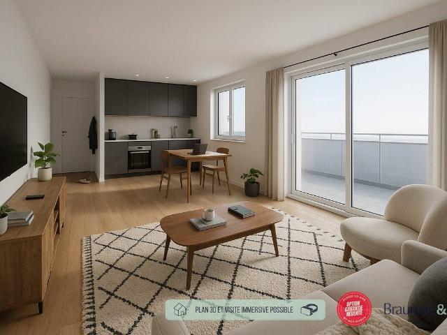 3 PIÈCES de 64m² + EXT s de 6m²