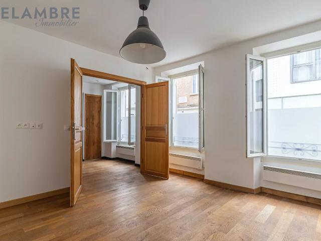 3 pièces de charme Véranda et cour privative