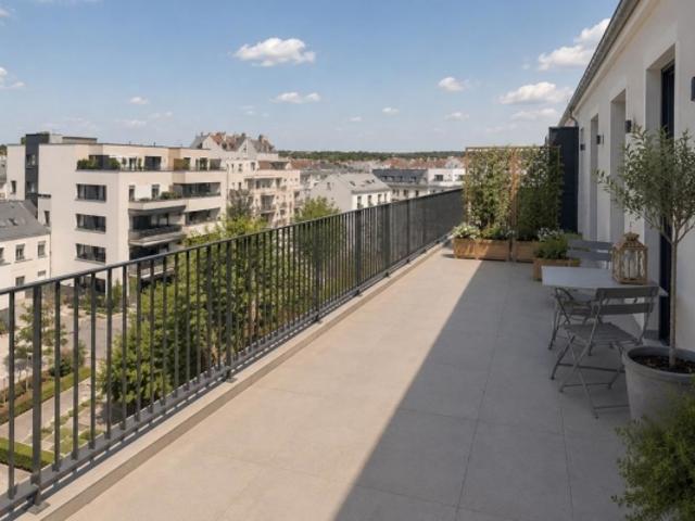 3 PIECES EN ETAGE AVEC BALCON