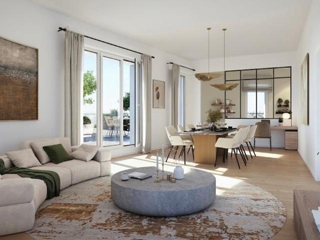 3 PIECES EN ETAGE AVEC BALCON