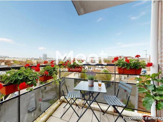 3 PIECES IMMEUBLE RÉCENT BALCON VUE DÉGAGÉE