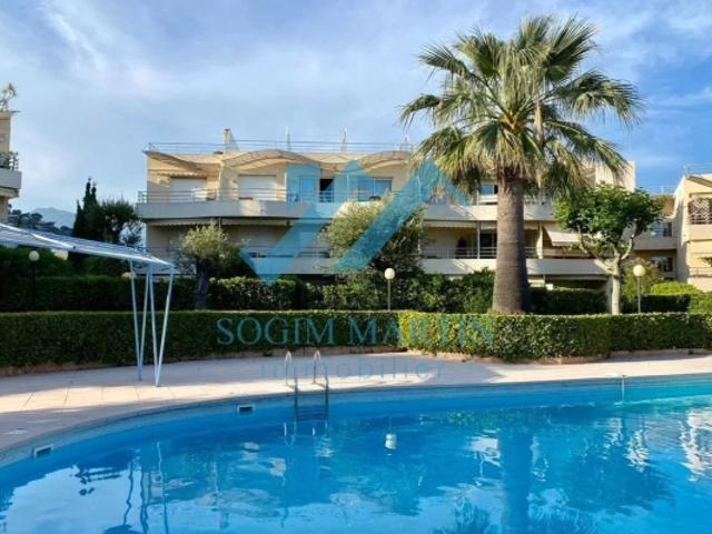 3 Pièces, jardin 116 m², Piscine, secteur mairie Cap Martin
