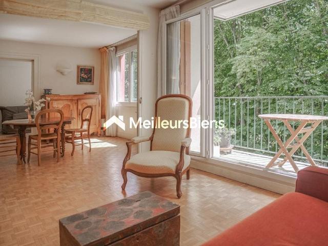 3 Pièces lumineux| balcon, calme, vue sur jardin 64m² Paris 15ème