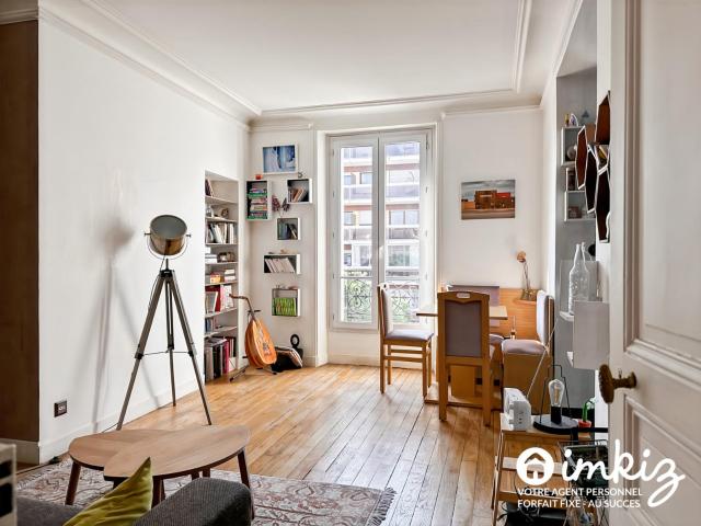 3 pièces lumineux, calme, rénové – Paris 12e