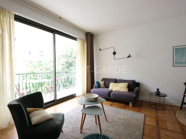 3 pièces meublé Avenue de Montespan 75016 Paris