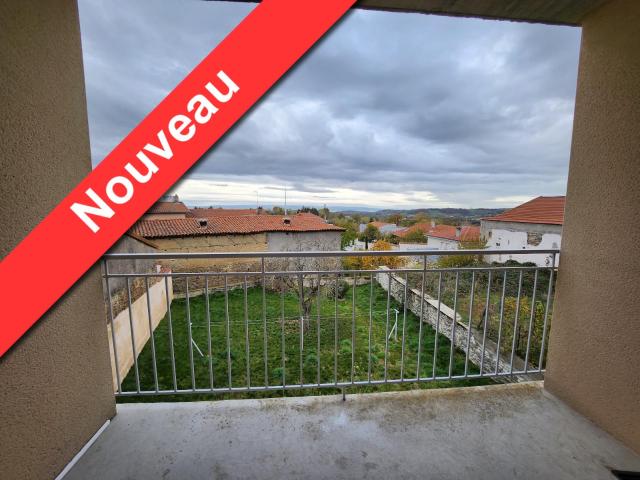 3 PIECES RENOVE AVEC BALCON CHAZELLES SUR LYON, rue Claude.