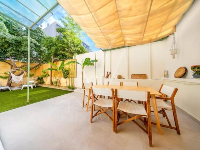 3 pièces rénové en duplex + terrasse et jardin