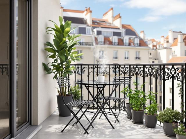 3 pièces residence standing parking balcon