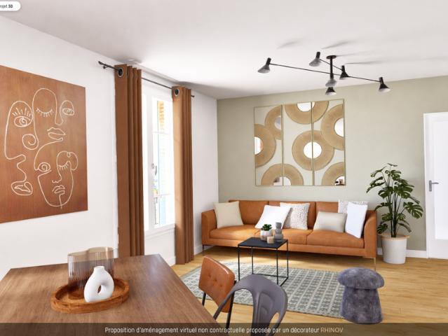 3 PIECES Secteur GARE RER E T4 BONDY
