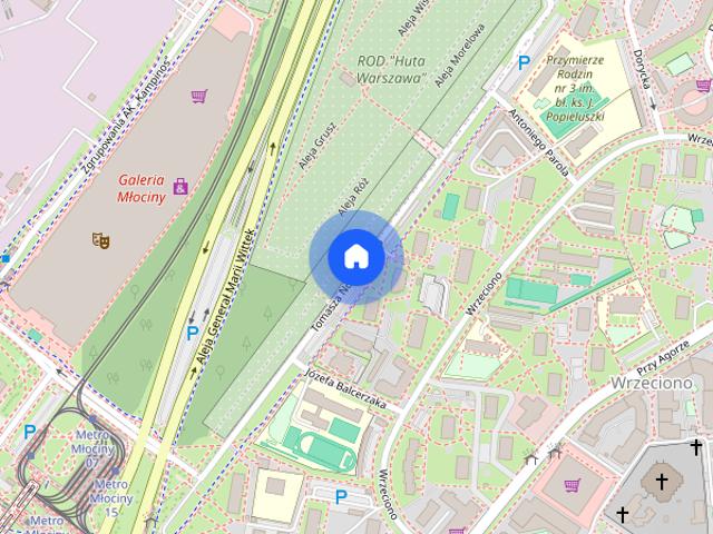 ! 3 pok. 49m2 przy metrze Młociny