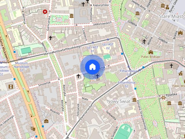 3 pok. Apartament, Stare Miasto, Noble Residence