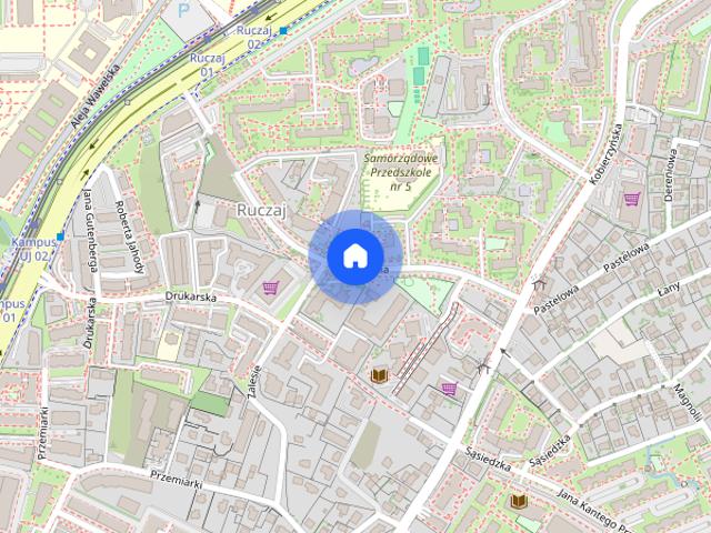 3 pok | M.Post | 75m2 | Ruczaj