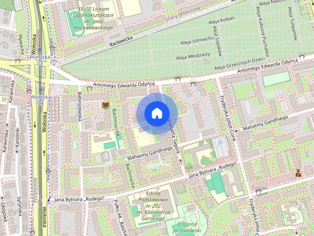 3 pokoje | 50 m² | Mokotów, Tagore | po remoncie | bezpośrednio