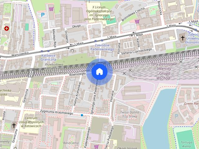 3 pokoje | 57 m² | Katowice | ul. Sowińskiego | Osiedle Paderewskiego