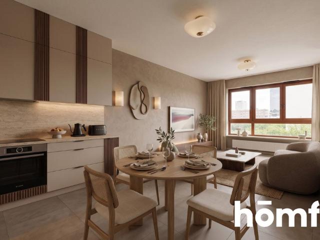3 Pokoje 63 m² z dużą loggią i komórką na Żoliborzu