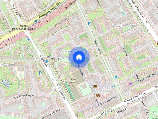 3 pokoje 66m2 Ursynów, 2 balkony 3800zł