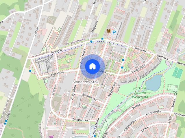 3 pokoje, 2 balkony dla studentów i obcokrajowców