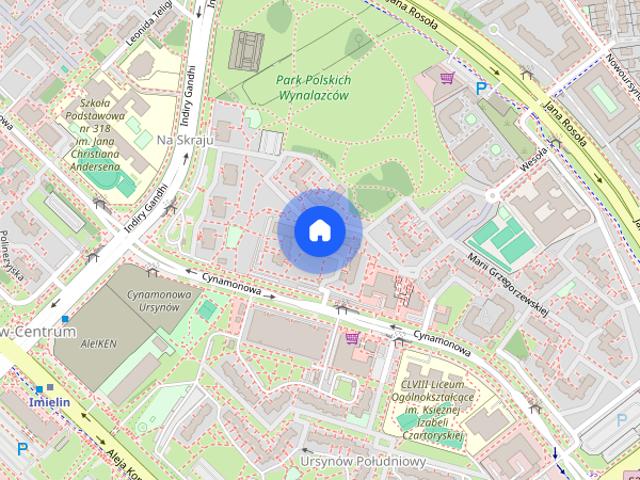 3 pokoje, Ursynów, nowoczesne, metro Imielin