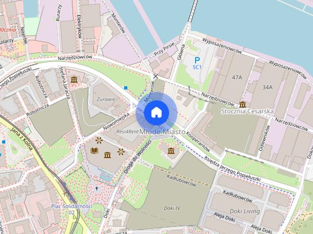 3 pokoje z ogródkiem Gdańsk Śródmieście