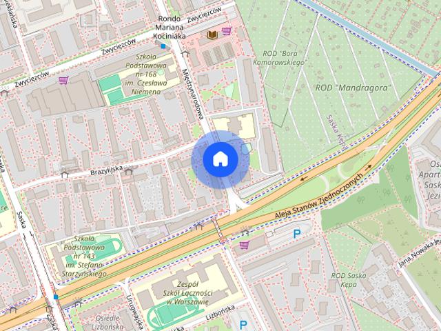 3 pokoje, oddzielna kuchnia, ul. Międzynarodowa