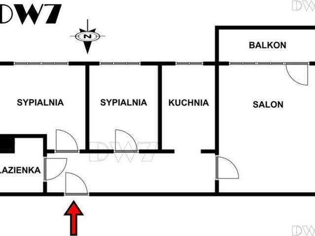 3 pokoje,oddzielna kuchnia,balkon, widok na Tatry
