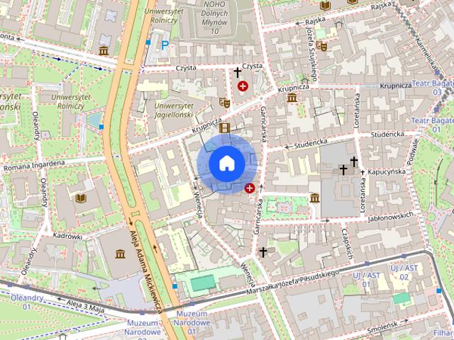 3 pokojowy apartament z garażem w centrum