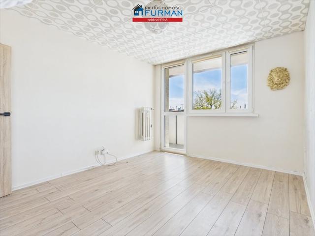 3 pokojowe mieszkanie 45,6 m² w centrum Piły loggia, piwnica