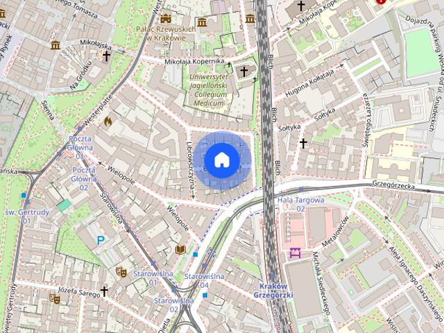 3 pokojowe mieszkanie, 5min od Rynku Gł. ul. Bonerowska