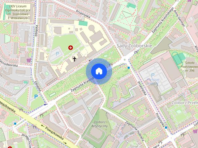 3 pokojowe mieszkanie 78 m² róg: ul. Krasińskiego i ul. Anny German