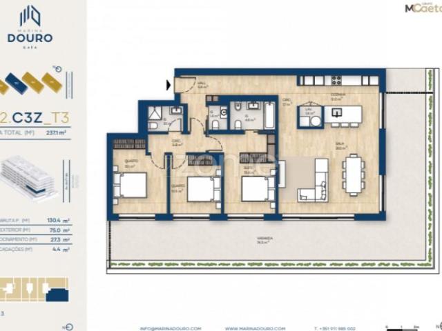 3 quarto, Vila Nova de Gaia Vila Nova de Gaia 99894232