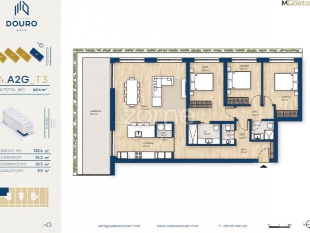 3 quarto, Vila Nova de Gaia Vila Nova de Gaia 104377581
