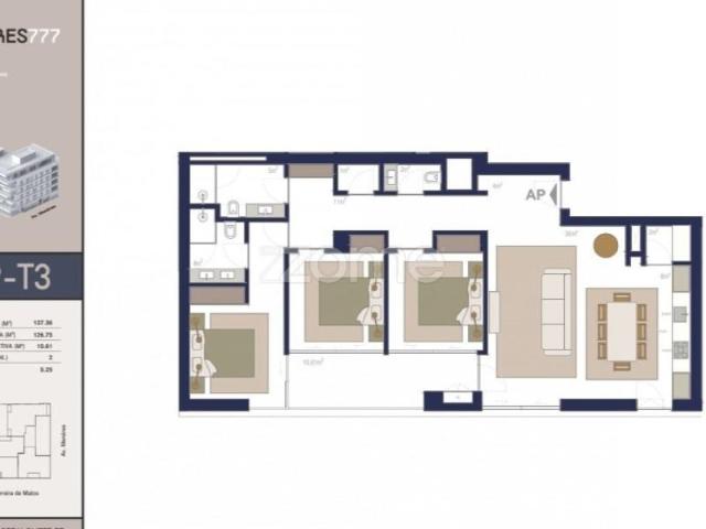 3 quarto, Matosinhos Matosinhos 98468099