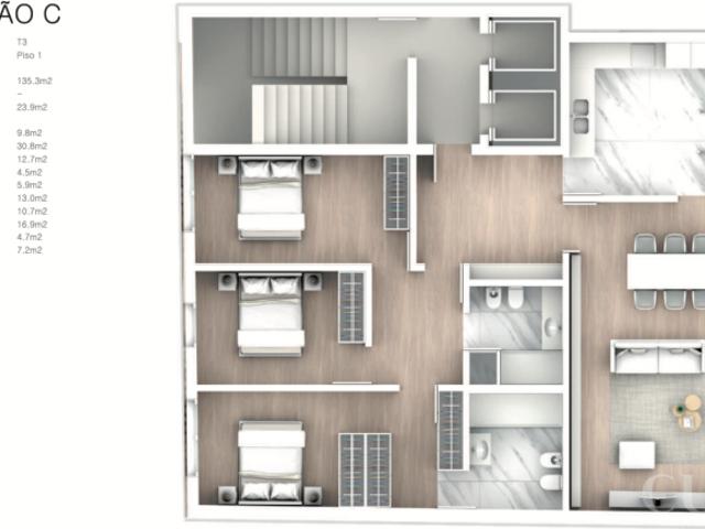 3 quarto, Porto Porto 4000 100046881