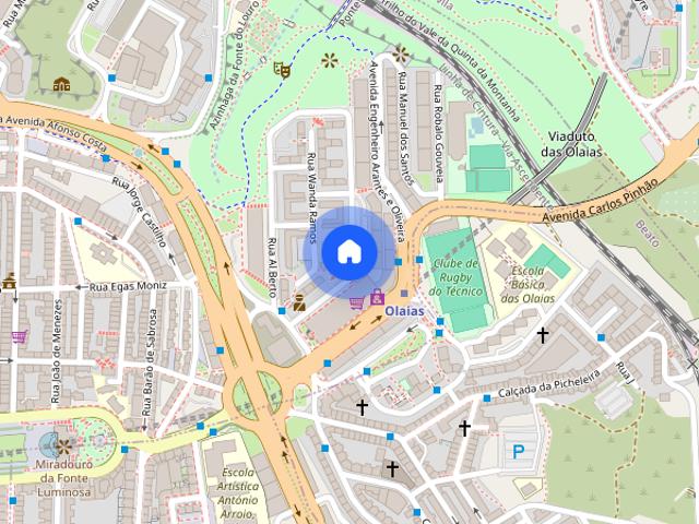 3 Quartos individuais mobilados em Lisboa