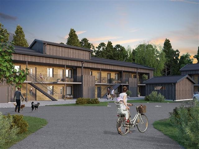 67 m2 lägenhet på Bäckgatan, Byske, Västerbotten