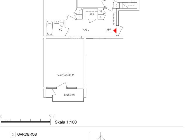 3 rum och kök på Parkgatan 27 A, ledig lägenhet i Arvika