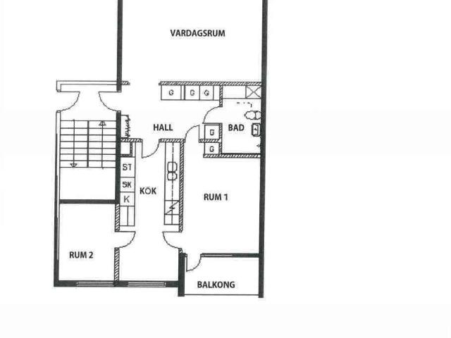 3 rum och kök 74 m² 7 726 kr